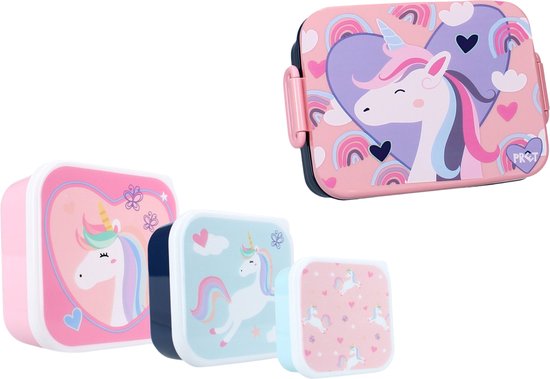 Prêt 3 in 1 Snackbox & Lunchbox van Mepal