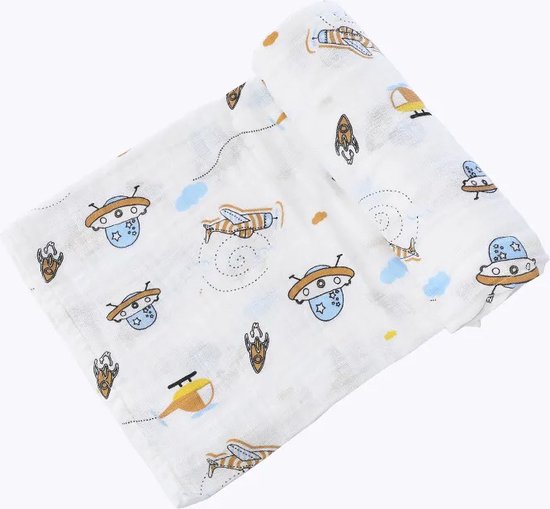 Pretty Panda - Hydrofiele doeken XL heli's - super zacht 70% bamboe en 30% katoen - hypo allergeen - ideaal kraamcadeau van Pretty Panda