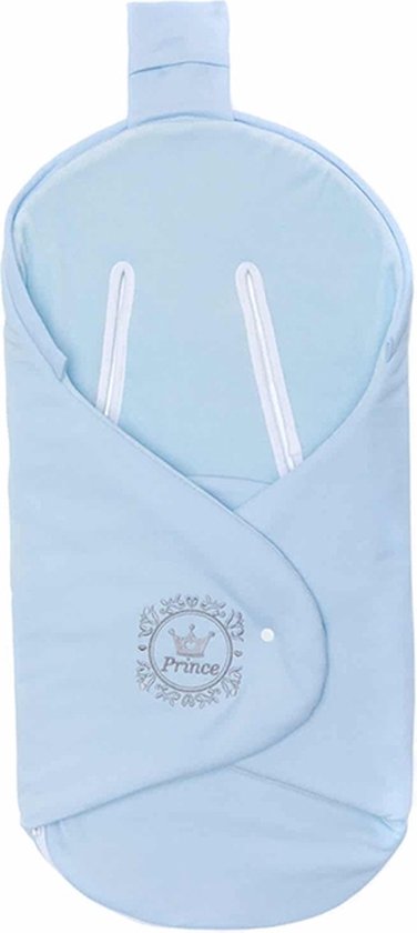 Prince Wikkeldeken Babyblauw van Merkloos