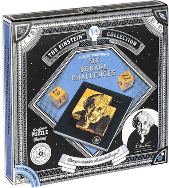 Professor Puzzle Einstein Six Square Challenges van Pro