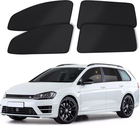 PromoHome Zonneklep voor autoruiten - Zelfklevend UV-bescherming Zijruiten Auto