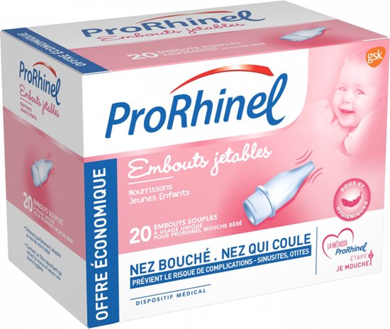 ProRhinel 20 Zachte Wegwerpspenen Voor Babytepels van Prorhinel