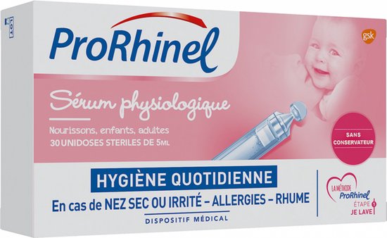 Prorhinel Physiological Serum 30 unidoses van Prorhinel