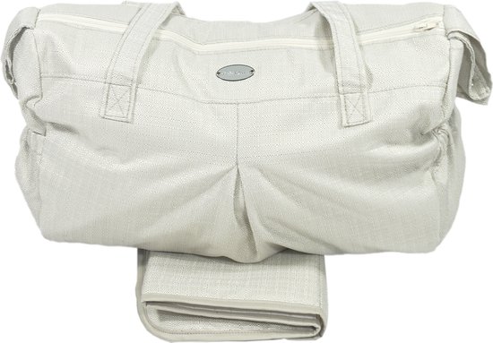 P'tit Chou Trento Luiertas - Verzorgingstas - Inclusief verzorgingsmatje - Stof - Beige - Sabbia van P'tit Chou