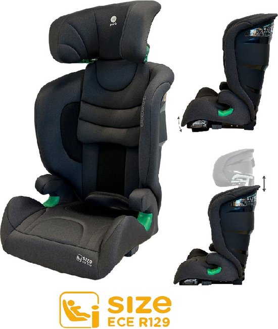 Puck Autostoel Enzo Grijs I-size/Isofix van Puck.