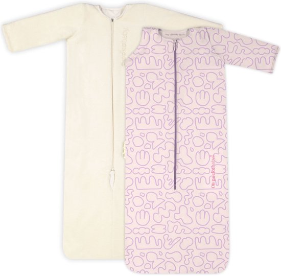 Puckababy Bag 4 Seasons slaapzak baby (6m-2.5j) - Grafitti Clouds - TOG 0.25-2.0 - 4 seizoenen van Merkloos