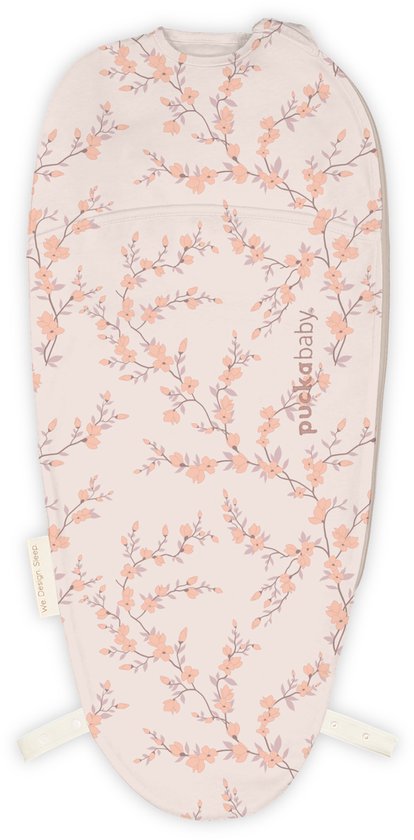Puckababy Piep Inbakerslaapzakje baby (0-3m) - Blossom - Katoen TOG 0.5