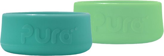 Pura Silicone Bumpers - Moss - Mint - 2 stuks van Merkloos