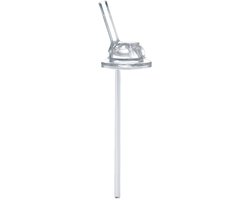 Pura silicone Rietje Kiddo + Reinigingsborsteltje - Past op Pura flessen (325 & 550ml) - Morsbestendig - BPA-vrij van Pura