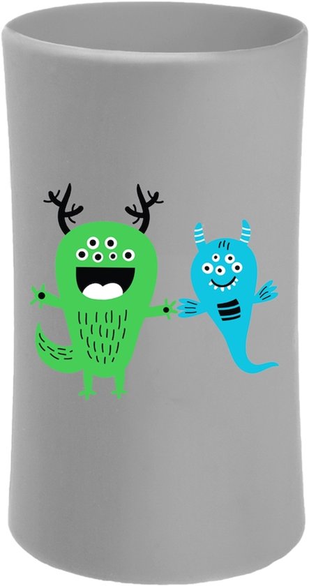 Pura Silicone Sleeve Monster – Beschermhoes voor Pura Roestvrij Stalen Flessen – Duurzaam, BPA-vrij en Verhoogt Grip – Geschikt voor Pura Rietjes- en Drinkflessen van Merkloos