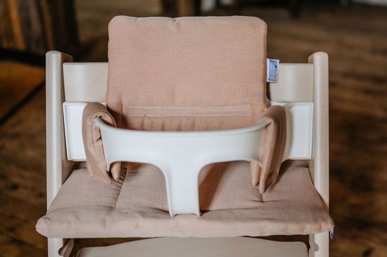 Pure Baby Love - Kussenset - Zitkussen en Rugkussen voor de Stokke Tripp Trapp stoel - Terracotta van Pure