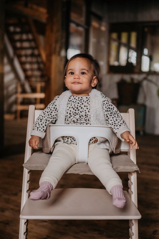 Pure Baby Love - stoelkussen - zitkussen en rugkussen voor Stokke Tripp Trapp stoel - Roze van Pure