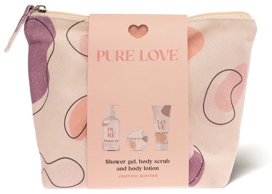 Pure Love bad giftset in toilettas.