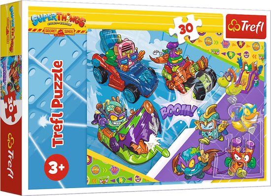 Puzzel Super Spionnen Team 30 stukjes TREFL 3+ van Trefl