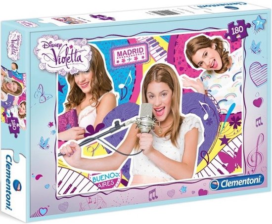 Puzzel Violetta - 180 stuks van Clementoni