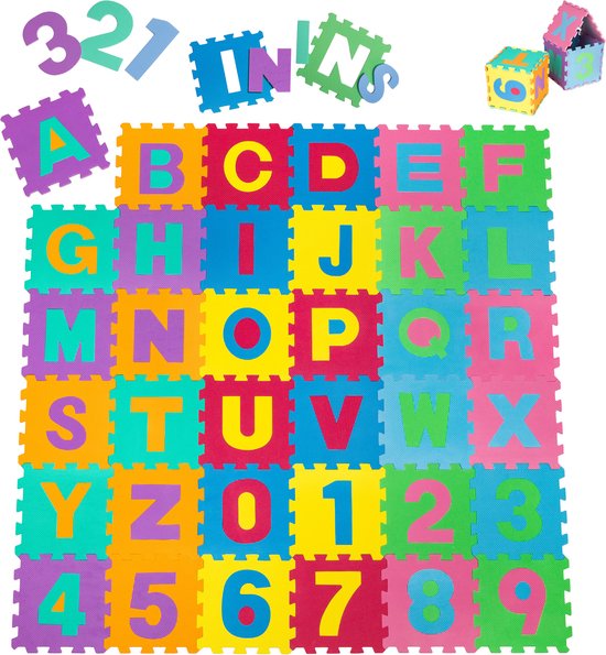 Puzzelmat - speelmat - 86 delige puzzelmat - art nr 401859 van Kinderkraft