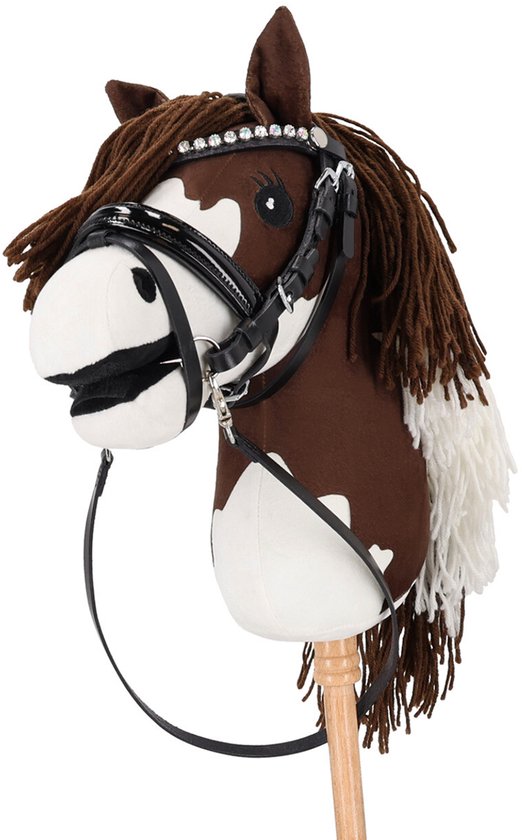 QHP - Hoofdstel Sunset Hobby Horse - Zwart