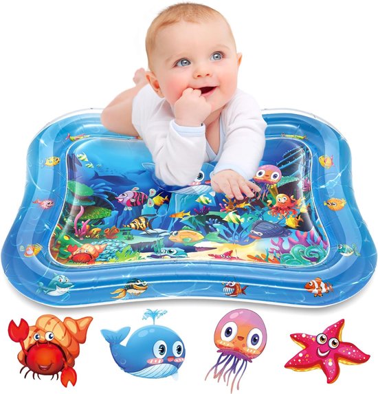 QIN® Baby Speelgoed 3 Maanden - Baby Speelgoed- Blauw- 66cm x 51cm x 9cm