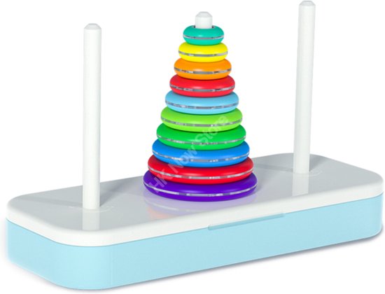 Qiyi Rainbow Tower of Hanoi - 10 Ringen van Qiyi
