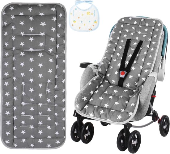 QORA® Koelmat Baby - Koelmat - Koel Mat Baby-Grijs- 29cm x 18cm x 2cm