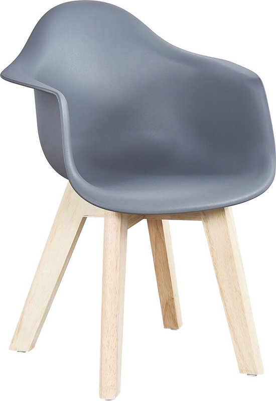 Quax Kids Chair Grey - Kinderstoel design grijs (set van 2) van Quax