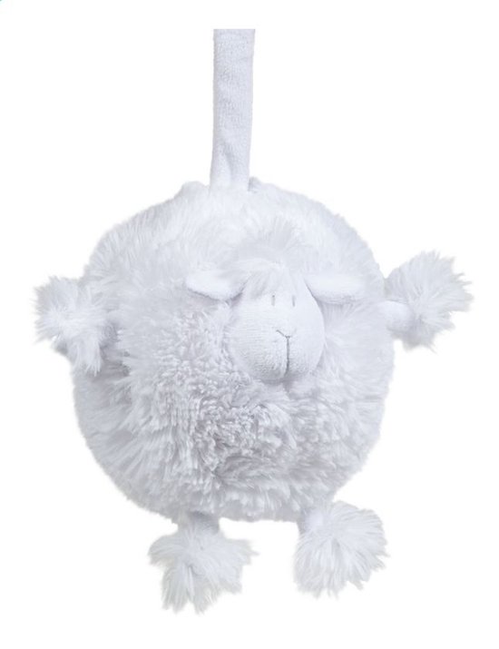 Quax - Wolly Schaap - Muziekdoosje - Muziekknuffel - Wit van Quax