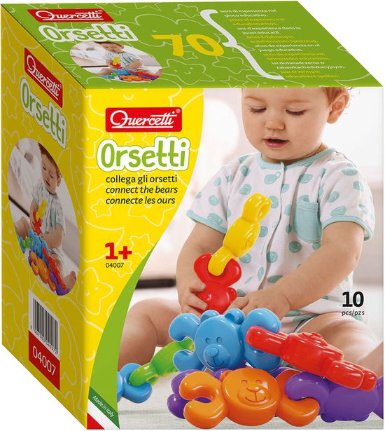 Quercetti Daisy Orsetti 10-delig van Quercetti