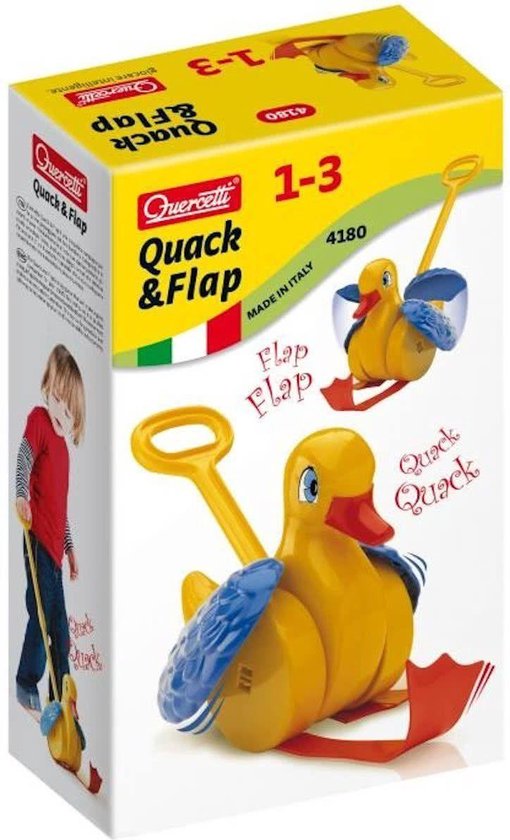 Quercetti Quack-N-Flap Duck van Quercetti