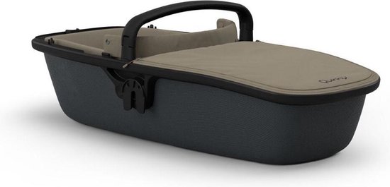 Quinny Zapp Lux Carrycot Reiswieg - Sand on Graphite van Quinny