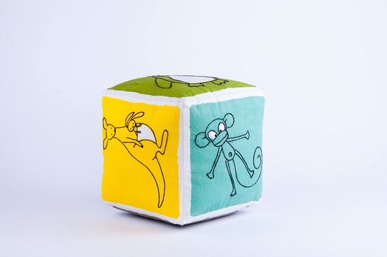 Qukel DoeDobbel - spelletjes - baby (1-3 jaar) - biologisch katoen - educatief speelgoed van Qukel
