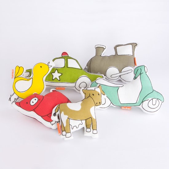 Qukel LawaaiMakers - spelletje - baby (1-3 jaar) - biologisch katoen - educatief speelgoed van Qukel