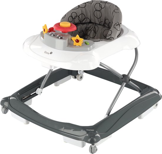 Qute Q-Limo Loopstoel - Circle Grey van Qute