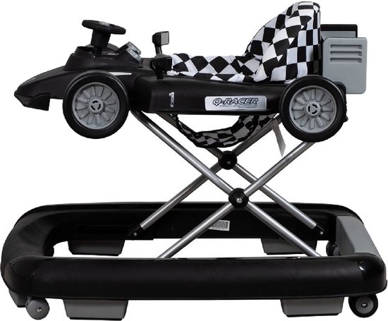 Qute Q-Racer Loopstoel Zwart van Qute