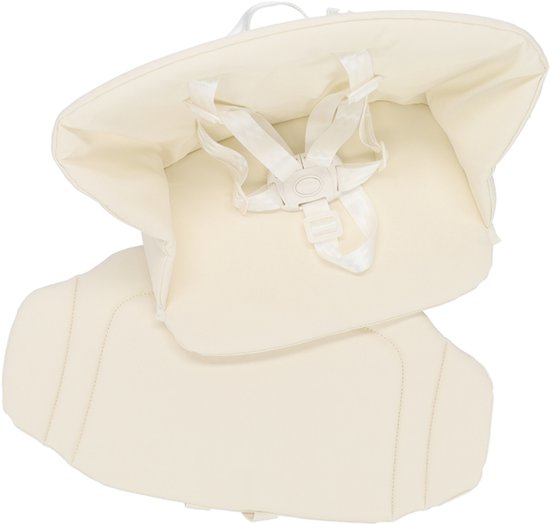 Qute Q-Sittle Kussenset - Ivory PU van Qute