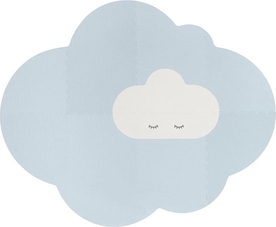 Quut - Speelmat Head in the Clouds Large - Dusty Blue van Quut.
