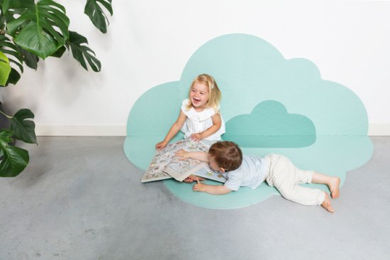 Quut Speelmat Wolk Large - Minty Green van Quut.