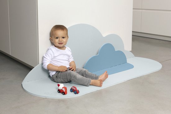 Quut Toys - Speelmat Head in the Clouds Small - Veelzijdig - Licht - Blauw - 90 x 145 x 1,2 cm van Quut.