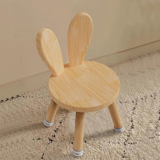 Quvo® Peuterstoel - Kinderstoel - Peuter Stoel - Vanaf 3 jaar - Bruin - 26cm x 26cm x 45cm