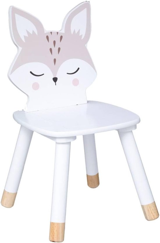 Quvo® Peuterstoel - Kinderstoel - Peuterstoel - voor gebruik binnenshuis - Veelkleurig - 32cm x 31cm x 50cm