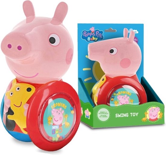 Rammelaar - Schommel - Speelgoed - Peppa Pig - Baby -Roly Poly van RAM.