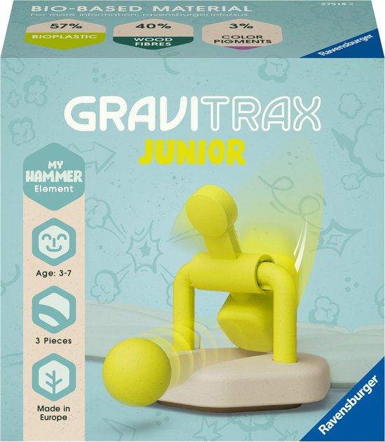 Ravensburger GraviTrax Junior Element My Hammer van Ravensburger