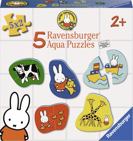 Ravensburger nijntje aqua puzzel van Ravensburger