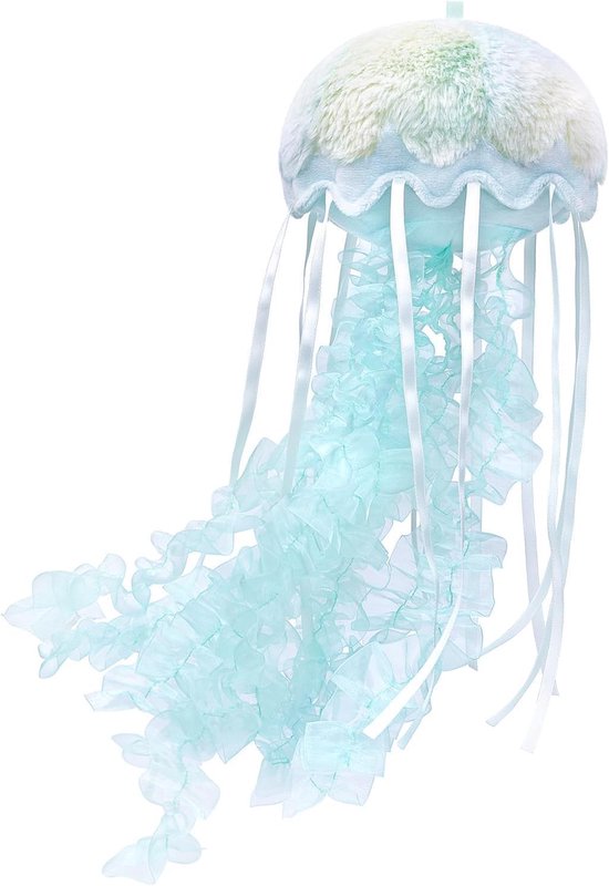 Realistisch Kwal Pluche - Ocean Serie Speelgoed - Kinderkamer Decoratie - Zacht en Knuffelbaar - 15 cm Groot - Lichtgroen van Merkloos