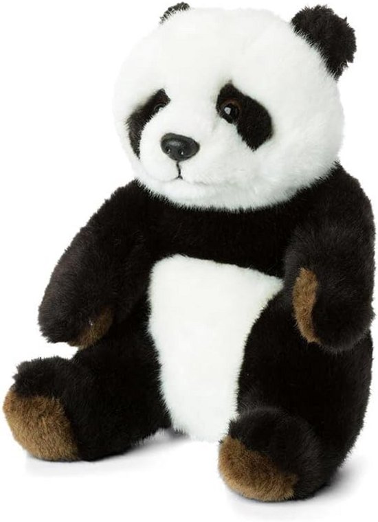 Realistisch Pluche Panda Dier - 15 cm Zacht & Schattig