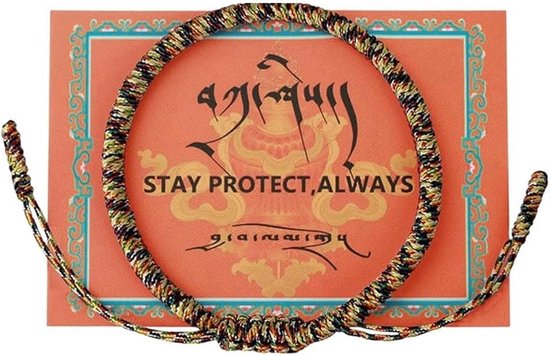 Red Fabric Bracelet, Kabbalah, Child Protection, Men, Women, Happy Tibetans, Red, Handmade, Happy Buddhism - ShopVlot