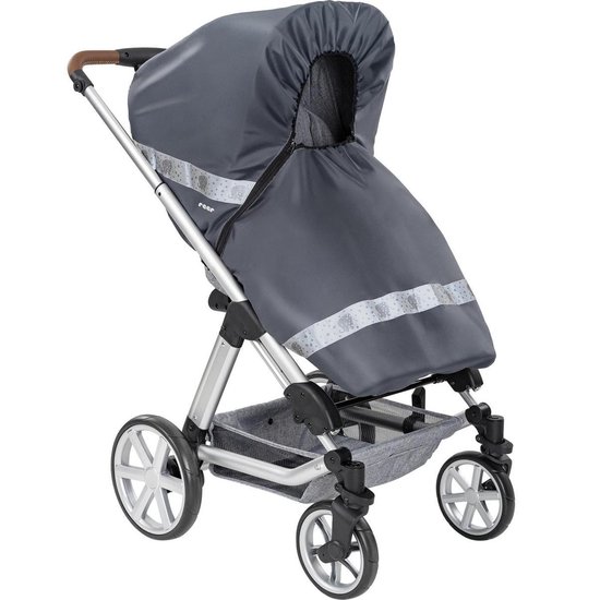 REER DESIGNLINE Rainsafe Classic+ regenhoes voor combi-kinderwagens van Reer