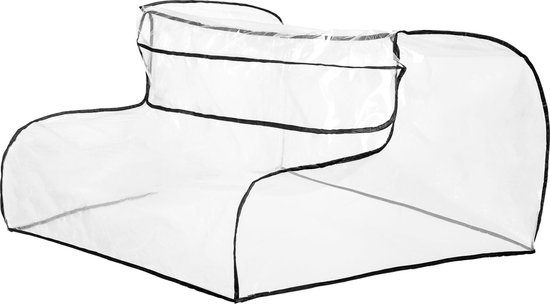 Regenhoes voor Duo Kinderwagen Universeel - Regendekking Kinderwagens - Tweeling kinderwagen - Twin kinderwagen - Reiswieg van Aurelia Garden.