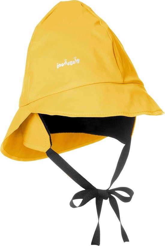 Regenmuts Baby - Baby Muts - Warm Hoofd - Fleecefutter - One Size - Blauw