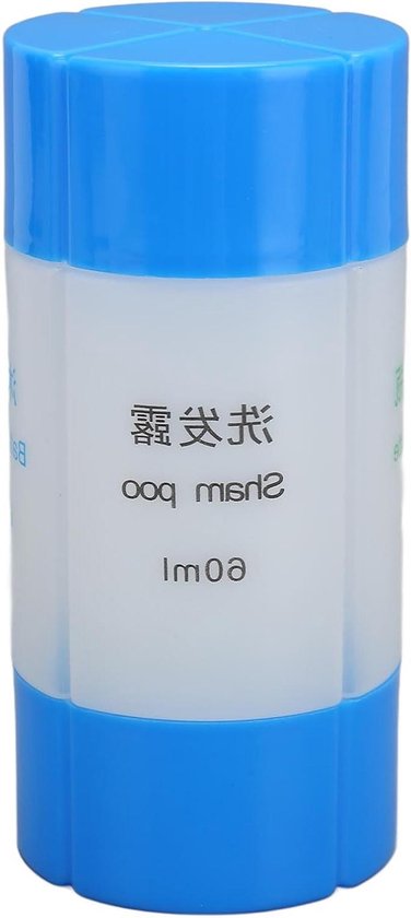 Reisflessen voor toiletartikelen - 4-in-1 reisfles, lekvrij - Navulbare container voor shampoolotion - 60 ml - Blauw - Handig voor op reis