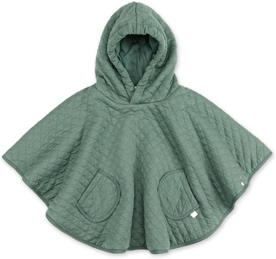 Reisponcho Baby - Baby Kleding - Veilig Reizen - Verstelbare Pasvorm - 9-36 Maanden - Groen
